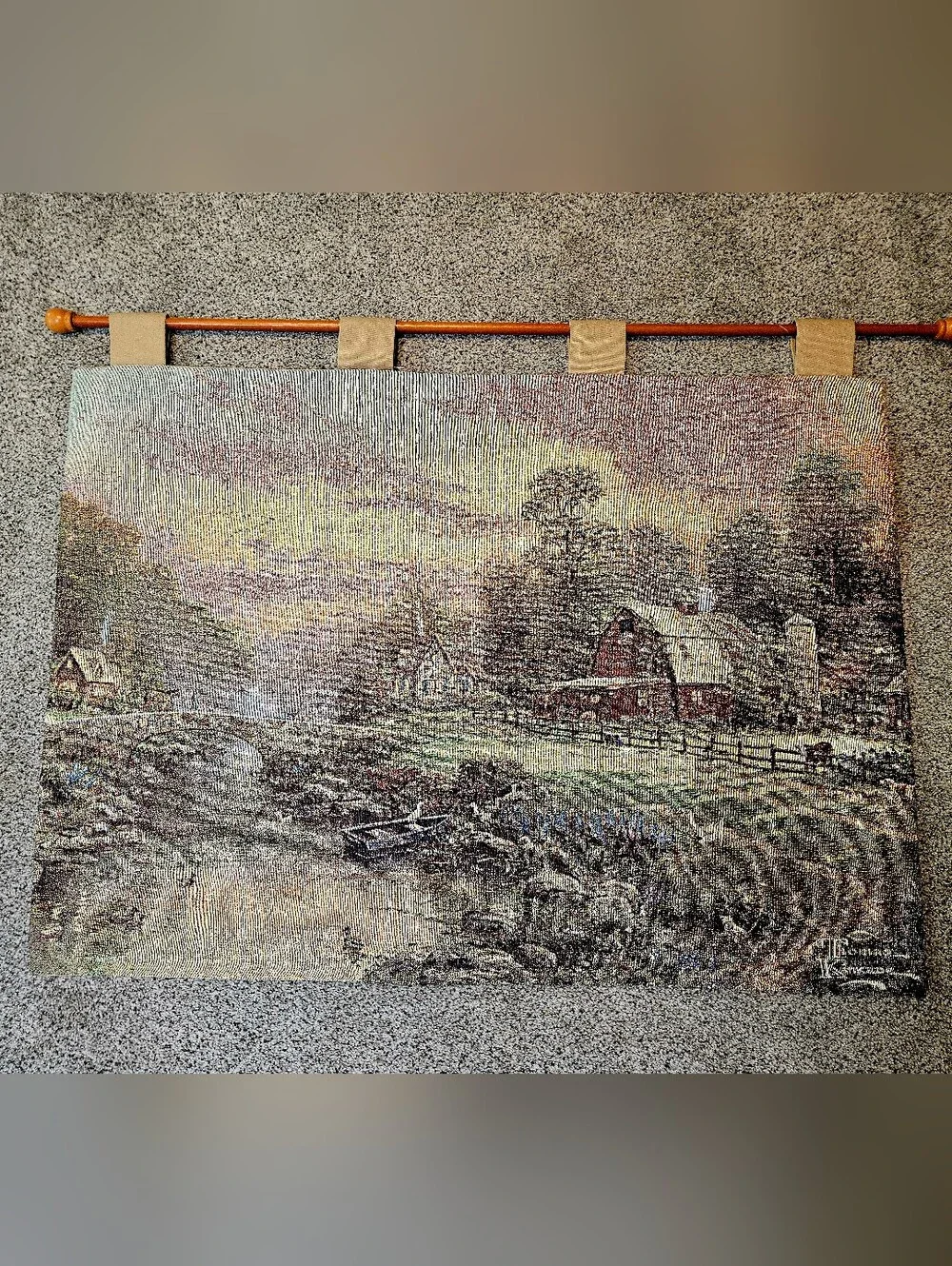Thomas Kincade Tapestry Wall Hanging